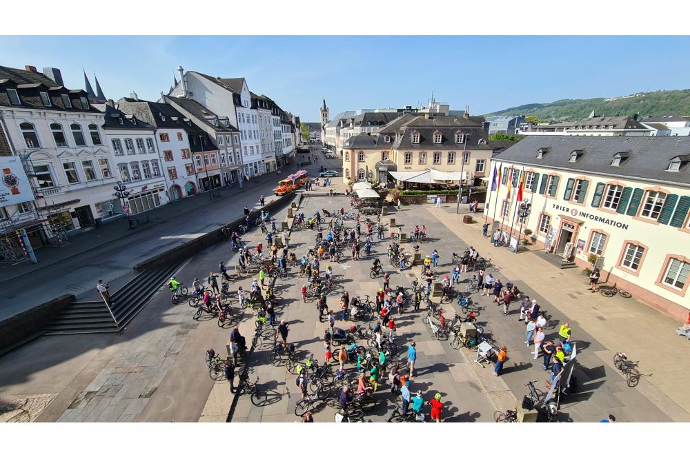 Weltgr&ouml;&szlig;te (kommunale) Fahrradkampagne startete am 1. Mai in Trier